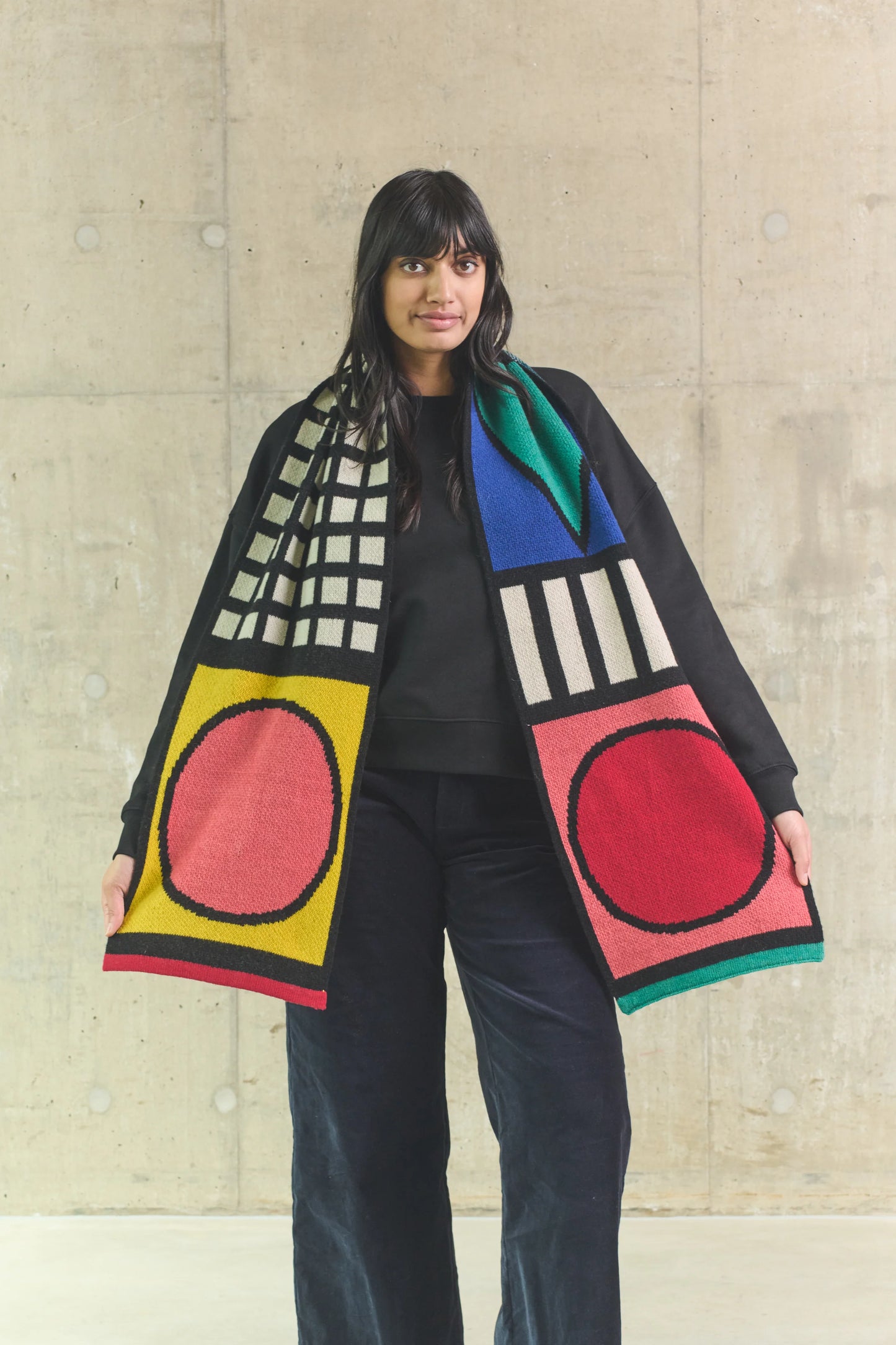 Memphis Wool Scarf - Large