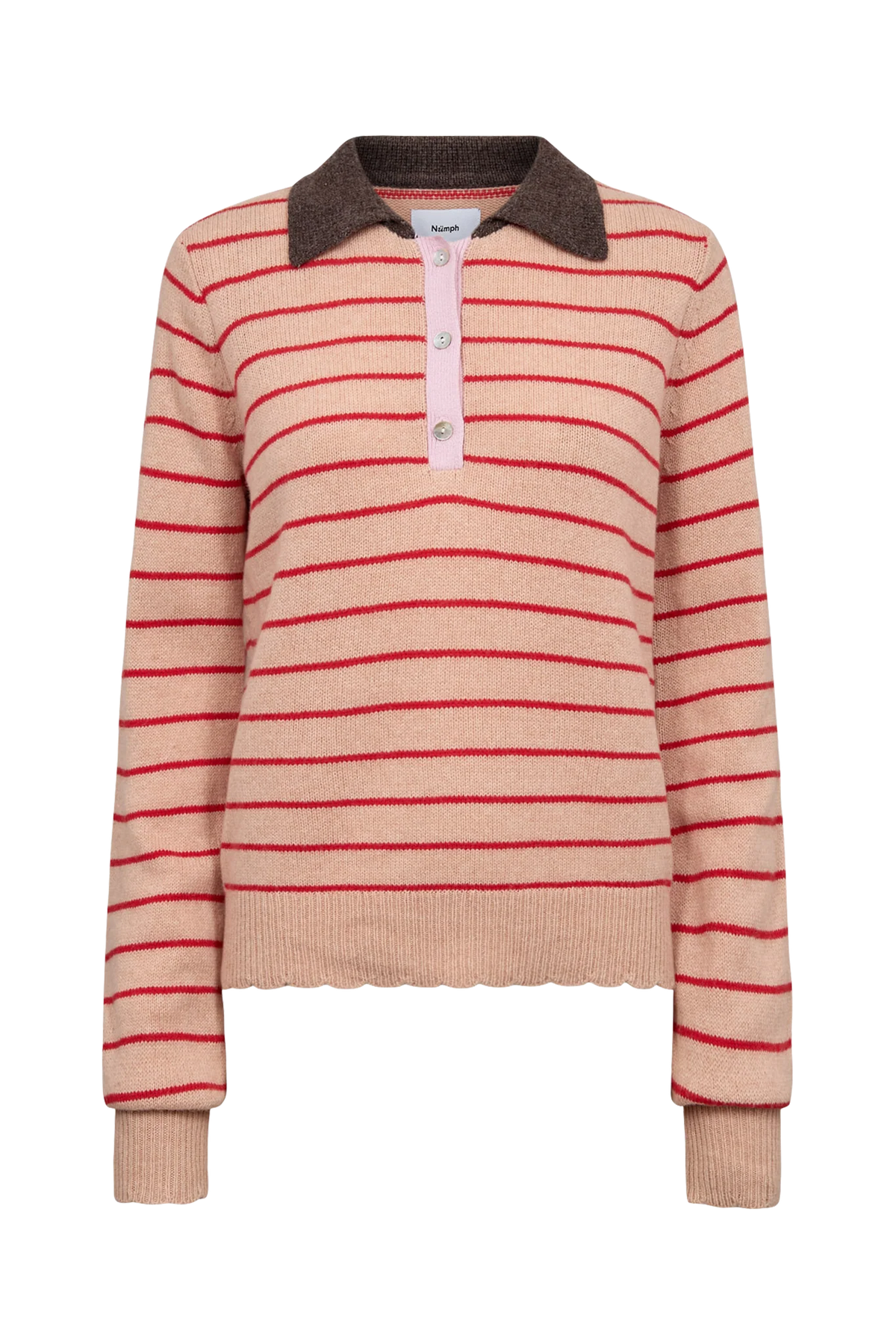 Numph NULUCINDA STRIPE PULLOVER - Roebuck