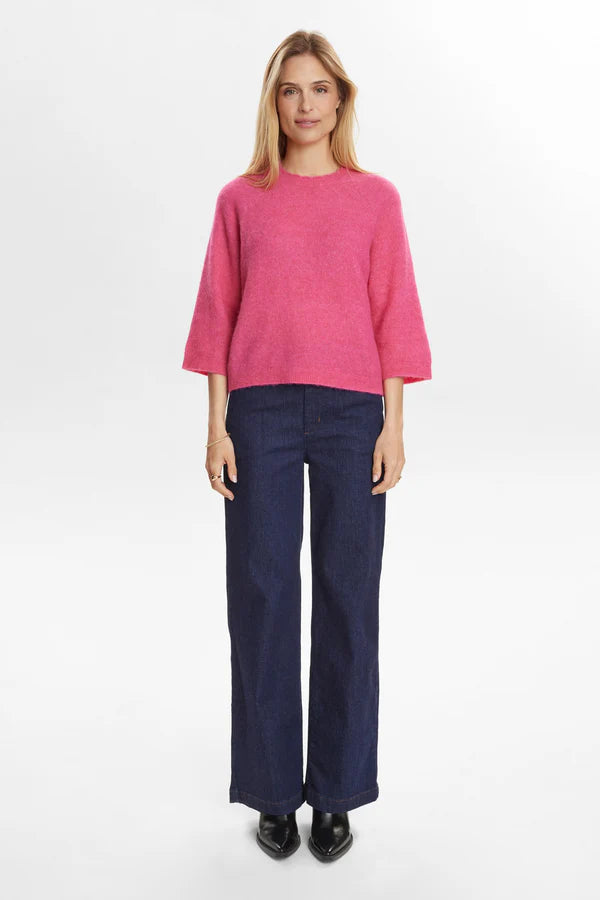 Numph NURIETTE SELMA PULLOVER - Fandango Pink