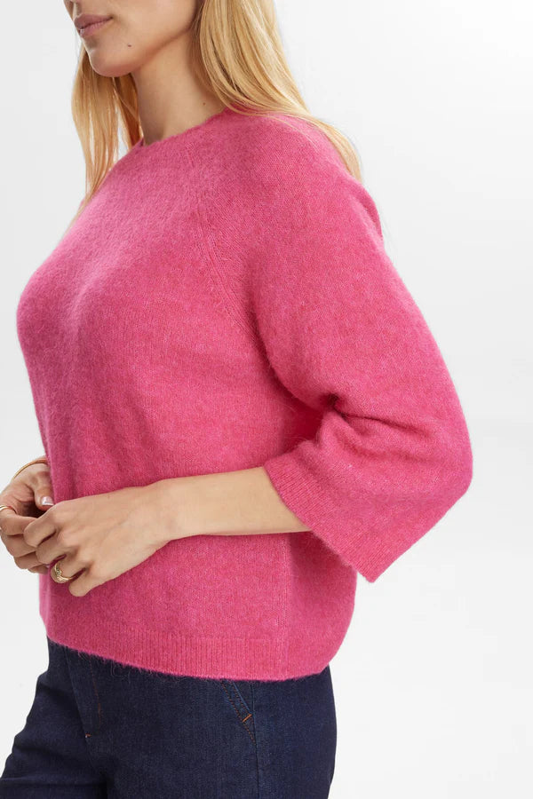Numph NURIETTE SELMA PULLOVER - Fandango Pink