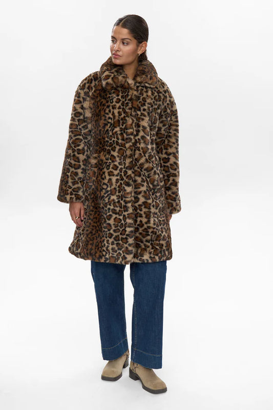 Numph Nululla coat -black coffee