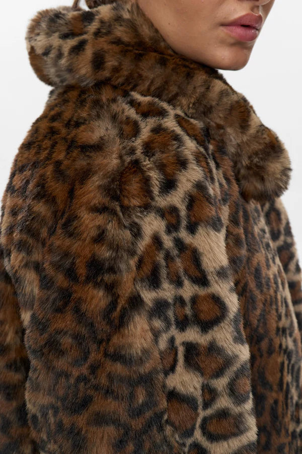 Numph Nululla coat -black coffee