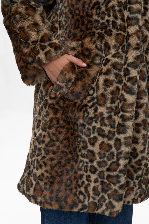 Numph Nululla coat -black coffee