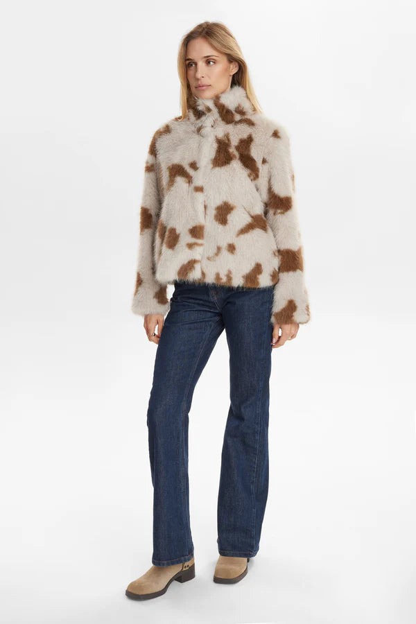 Numph Nuarizona jacket - black coffee