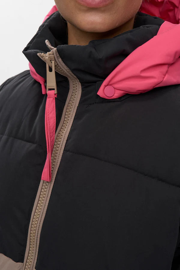 Numph NUTRIANE LONG JACKET - Taupe Gray