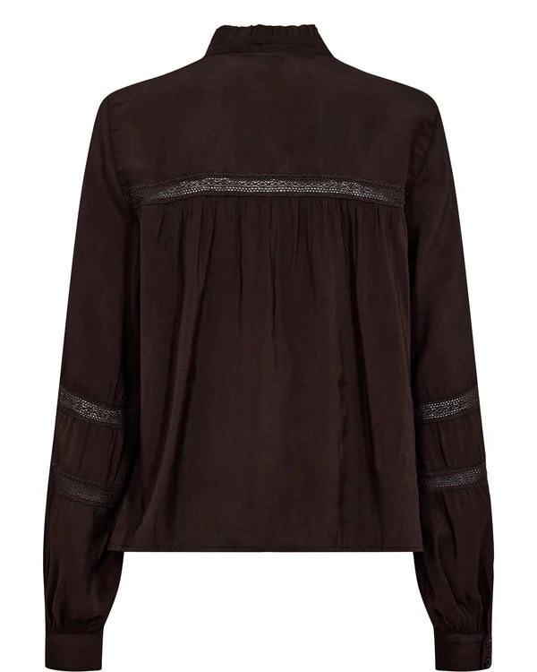 Numph NURIKA SHIRT - Black Coffee