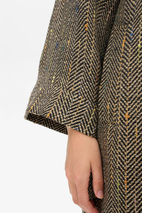 Numph Nukimber coat black coffee