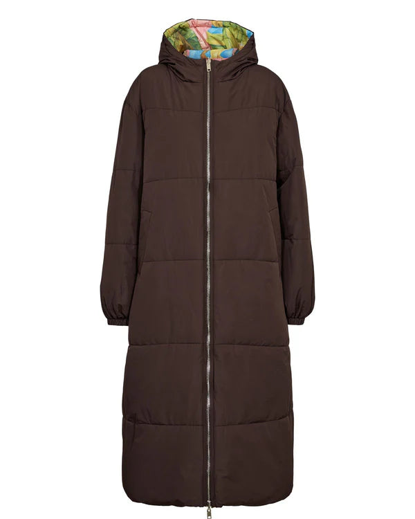 Numph Nusoula Reversible jacket- black coffee