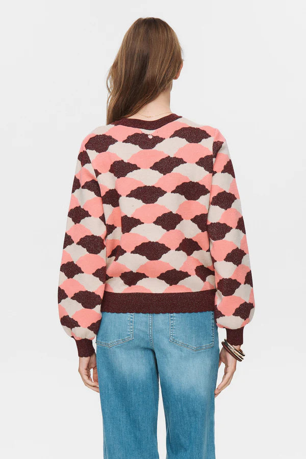 Numph Nulila pullover-pink lemonade