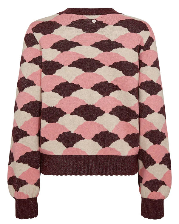 Numph Nulila pullover-pink lemonade