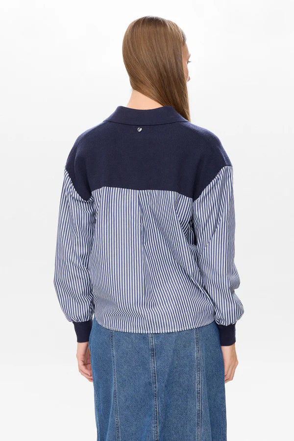 Numph NUMARSY PULLOVER - Dark Sapphire