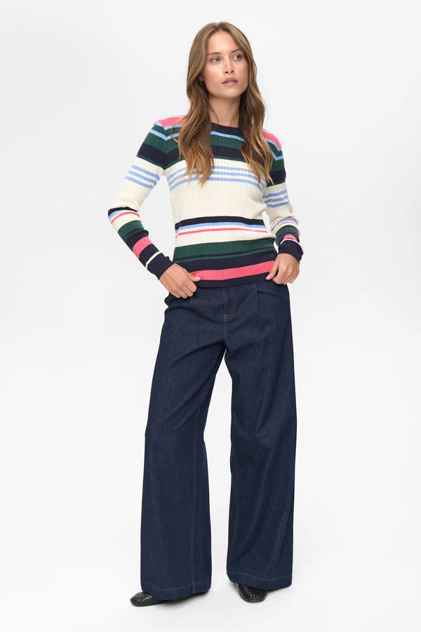 Numph NUKITTI PULLOVER - Dark Sapphire