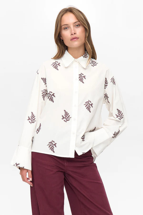 Numph NUBAILY SHIRT - Winetasting