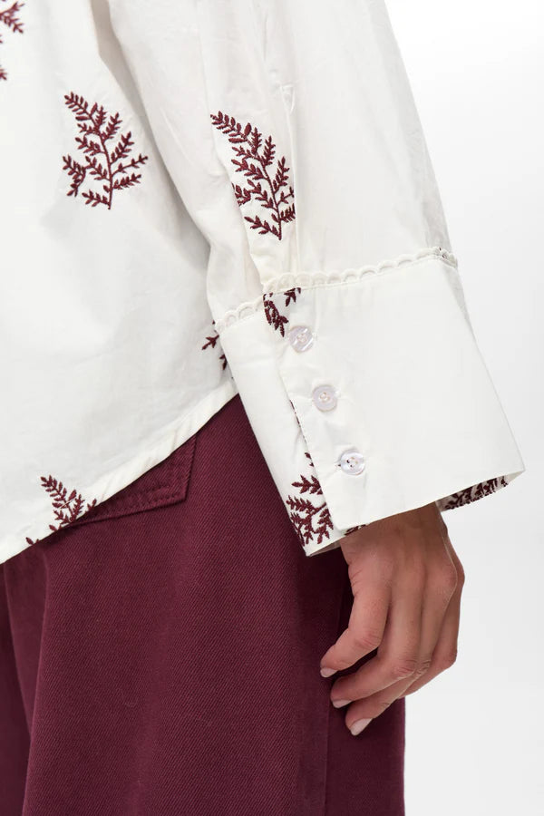 Numph NUBAILY SHIRT - Winetasting