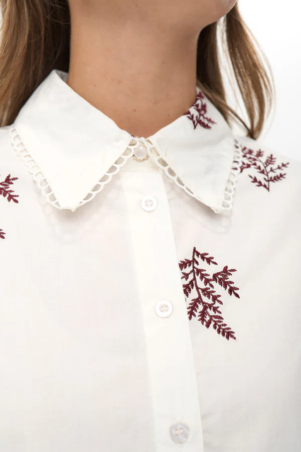 Numph NUBAILY SHIRT - Winetasting