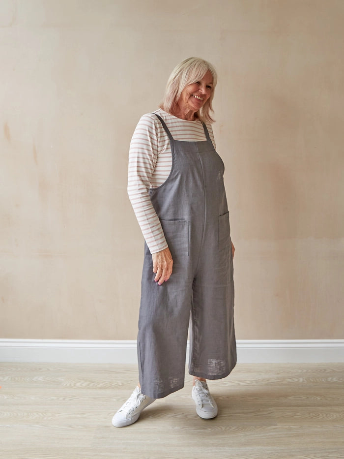 Chalk Grace Jumpsuit Dungarees