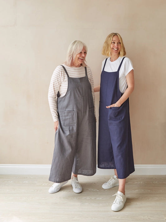 Chalk Grace Jumpsuit Dungarees