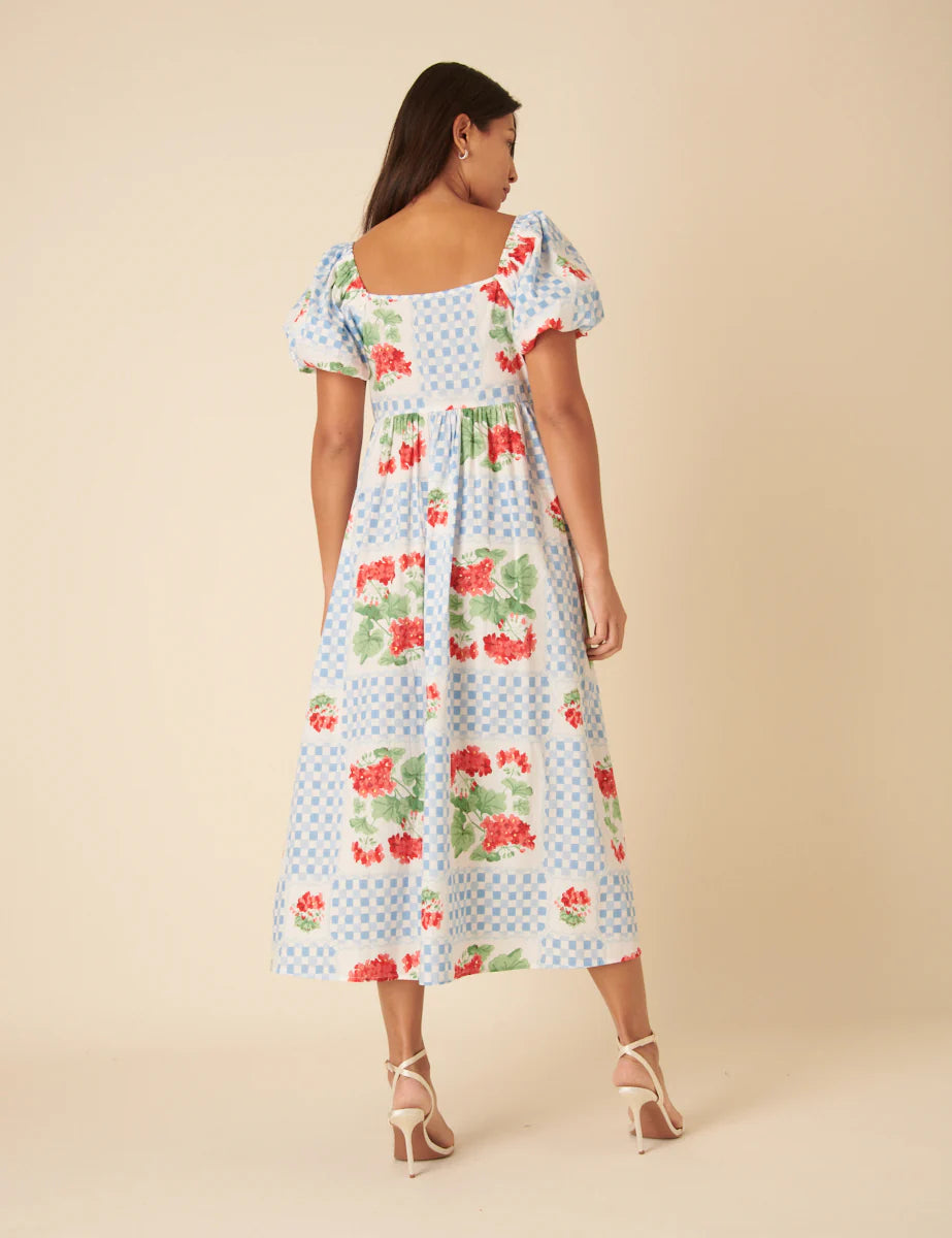 Nobody's Child Joanne midi dress geranium
