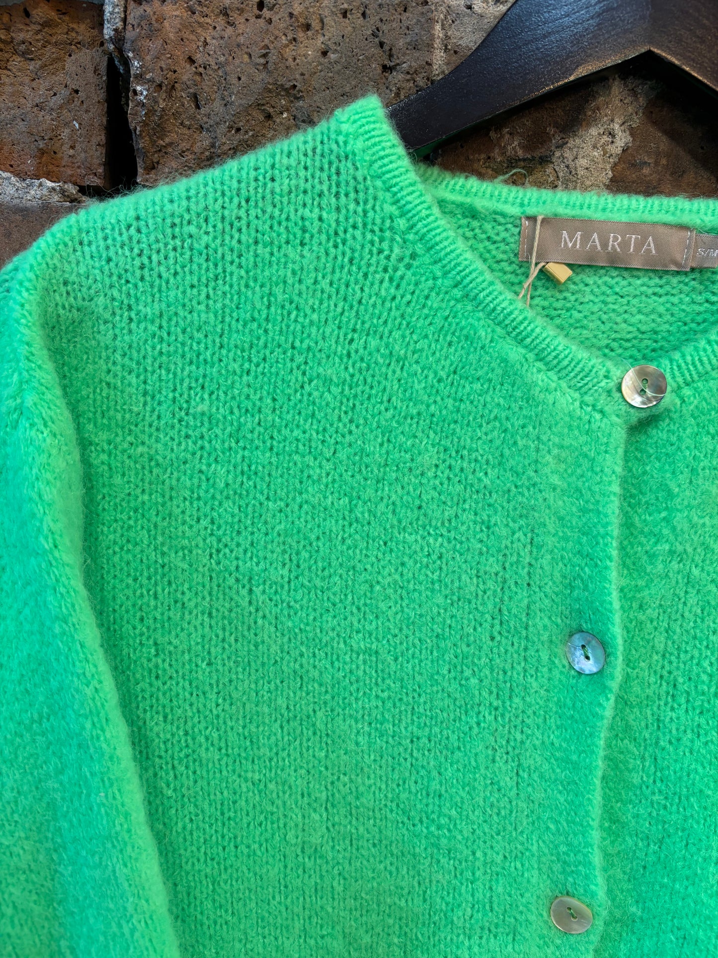 Marta Julianna Knit Fluro Green
