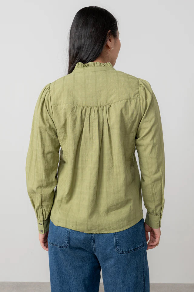 Lilly & me Wayfaring blouse pain check