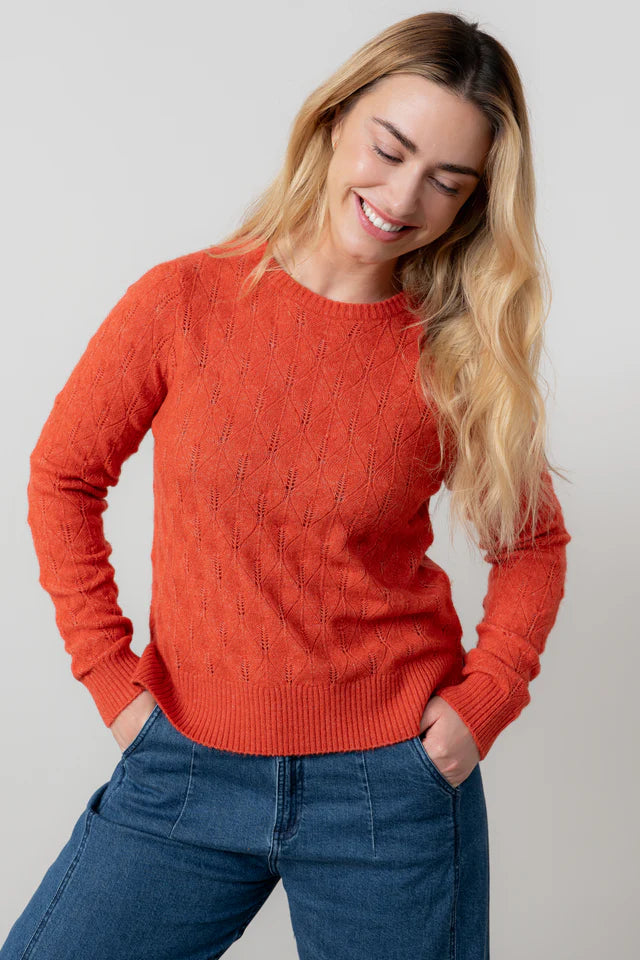 Lilly & Me Haresfield Jumper red