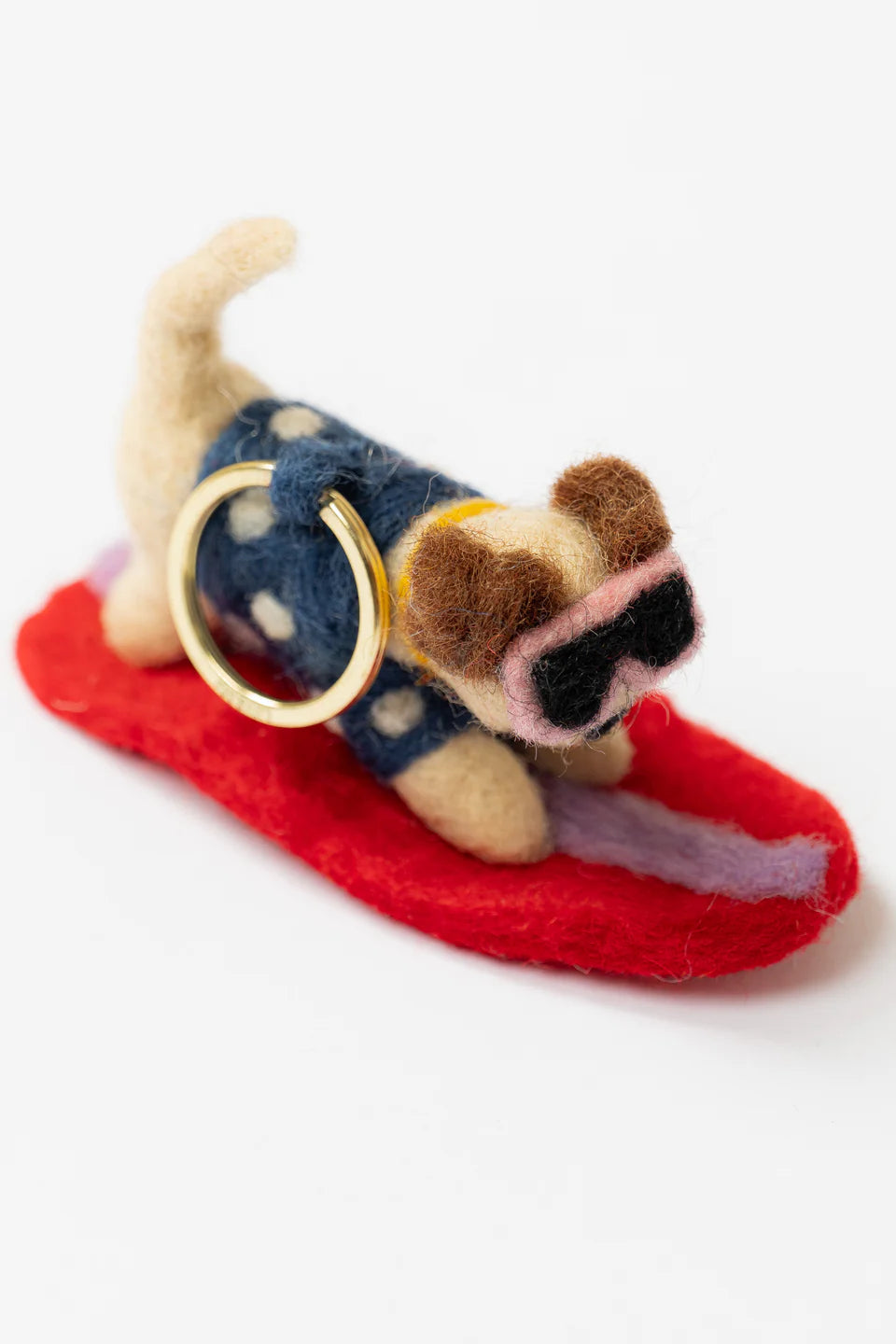 Lily & Me Bowie The Surf Dog Bamboo Socks And Decoration Giftbox