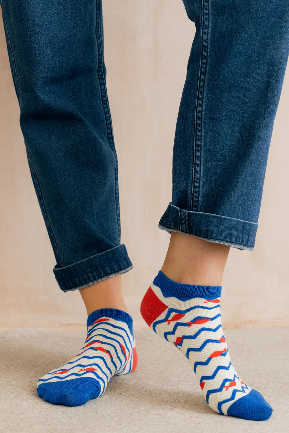 Lily & Me Camille Fish Trainer Socks And Decoration Giftbox