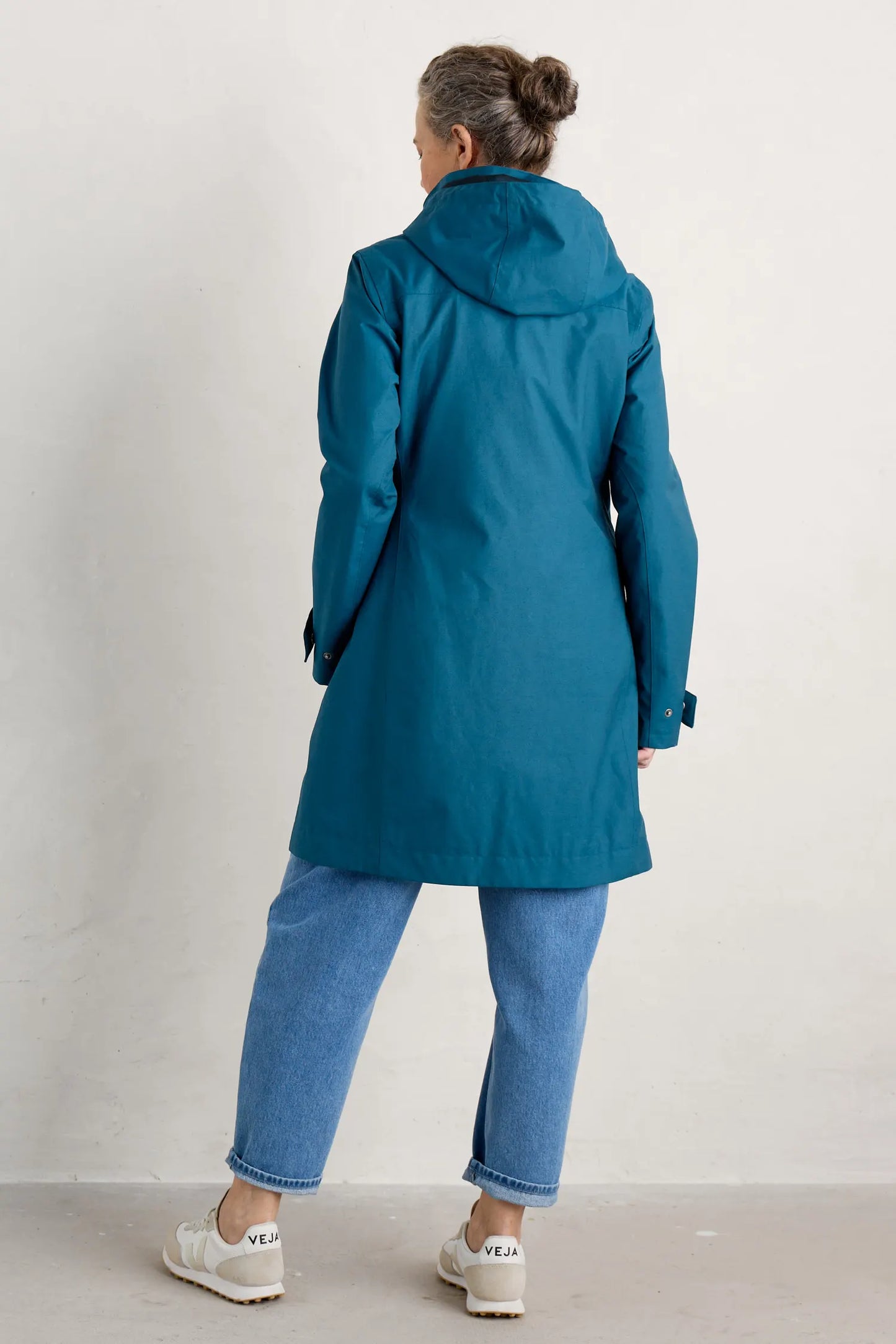 Seasalt coverack coat - Rain cloud