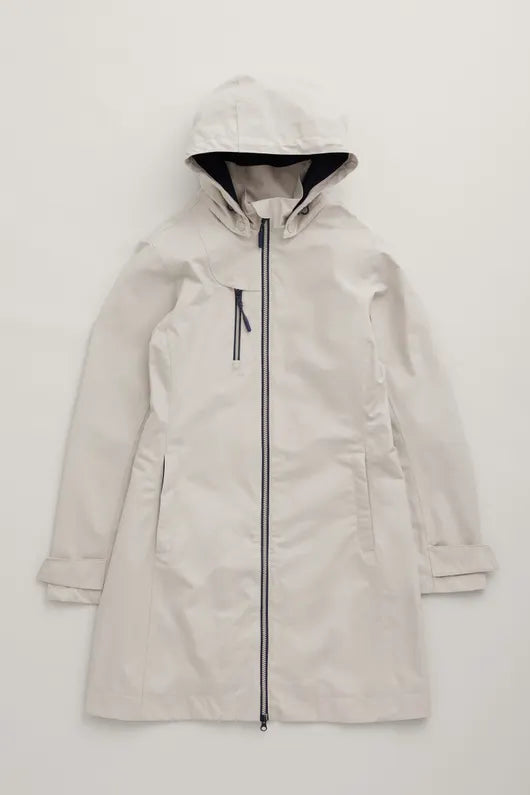 seasalt coverack coat - driftwood