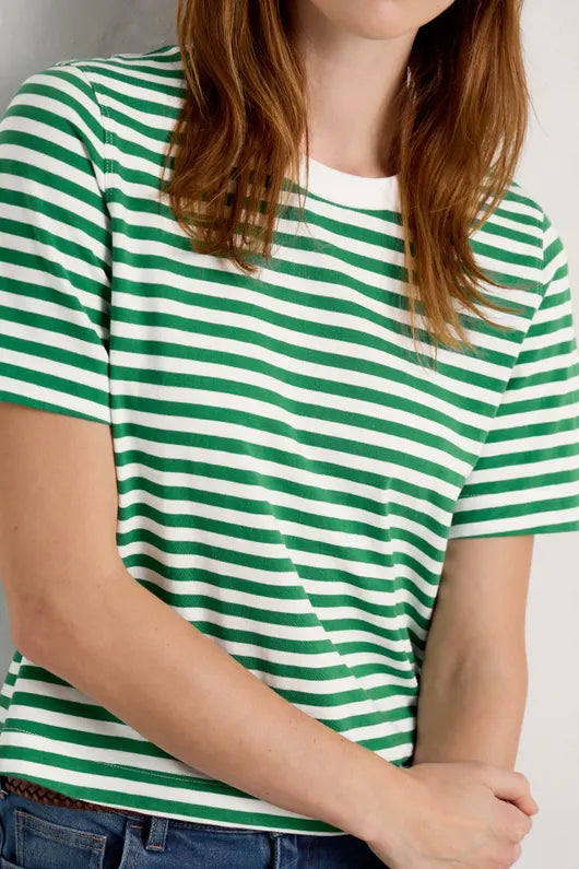 Seasalt Cospeland striped organic cotton T-shirt