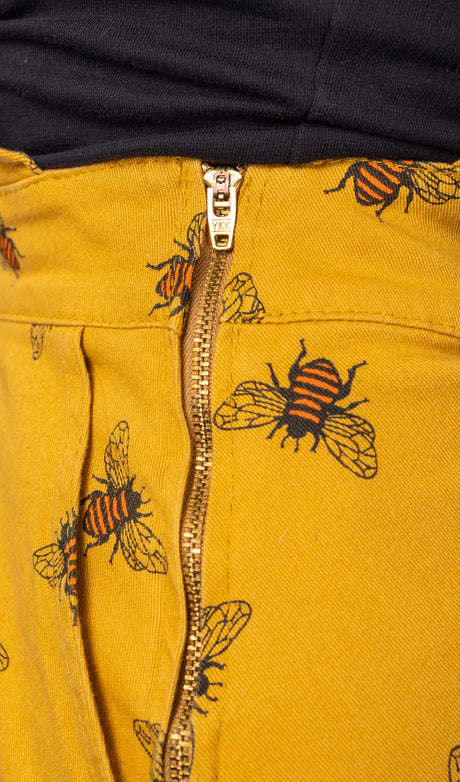 Run & Fly / Bee's print / Buckle dress