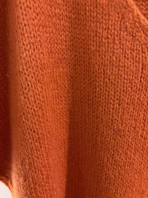 Italian collection Drop Sleeve V-Neck Mohair Jumper (Natural Fibres)2257