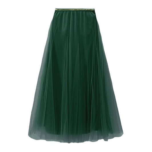 Last true angel tulle skirt Forest green