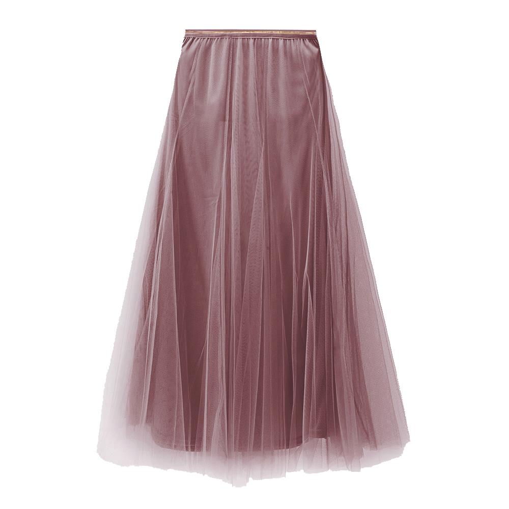 Last true angel tulle skirt Mink