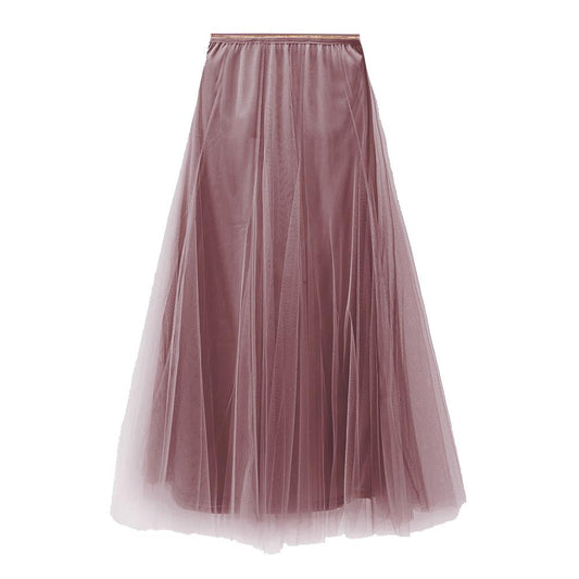 Last true angel tulle skirt Mink