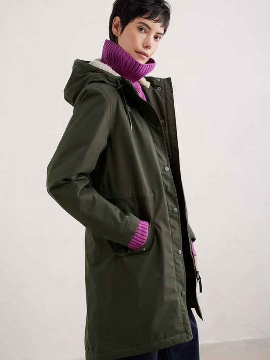 Seasalt Plant Hunter Waterproof Parka Coat