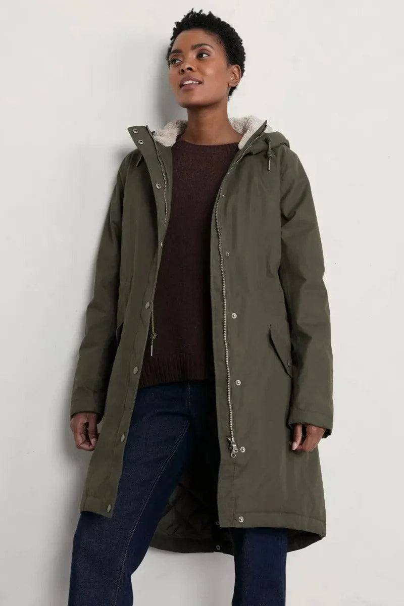Seasalt Plant Hunter Waterproof Parka Coat
