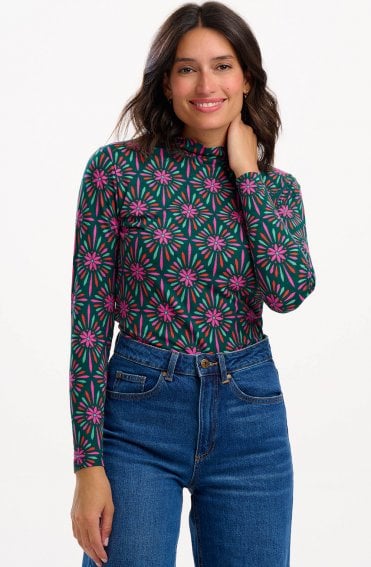 Sugarhill Annika turtle neck top