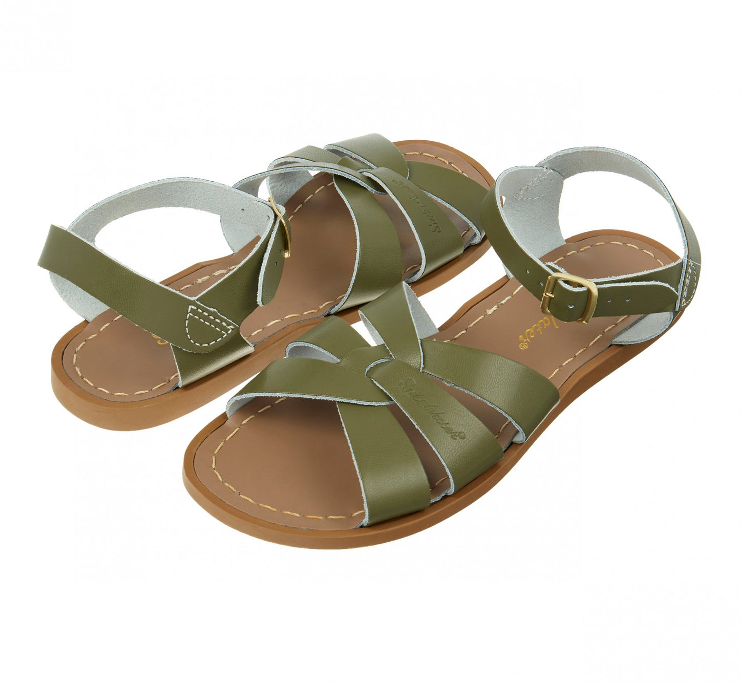 Saltwater Original Sandals Olive