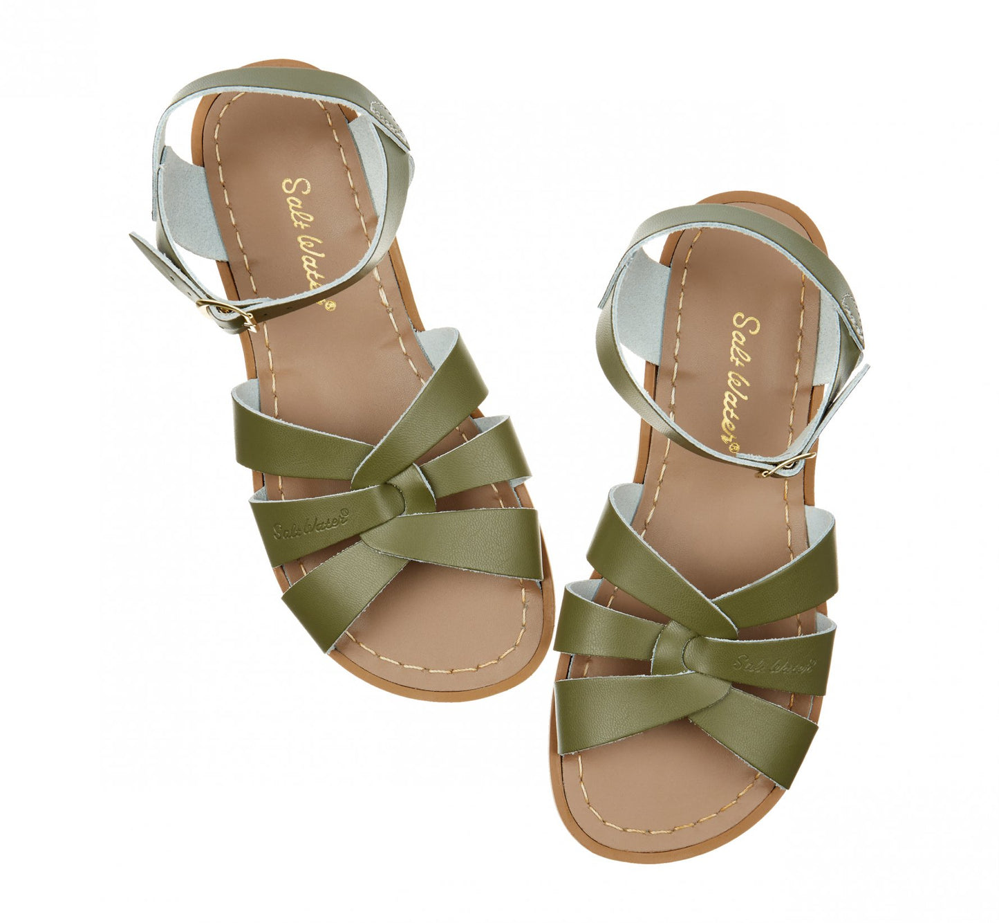 Saltwater Original Sandals Olive