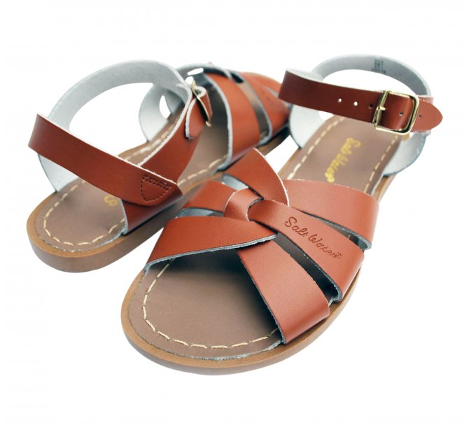 Saltwater Original Sandals Tan