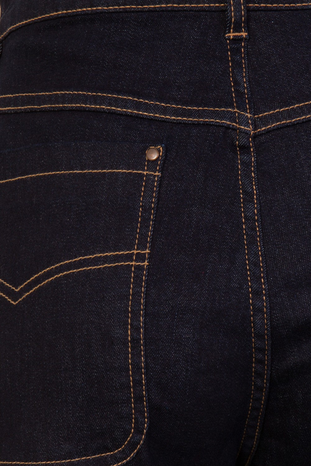 Hell Bunny Dark Denim Carpenter Jeans