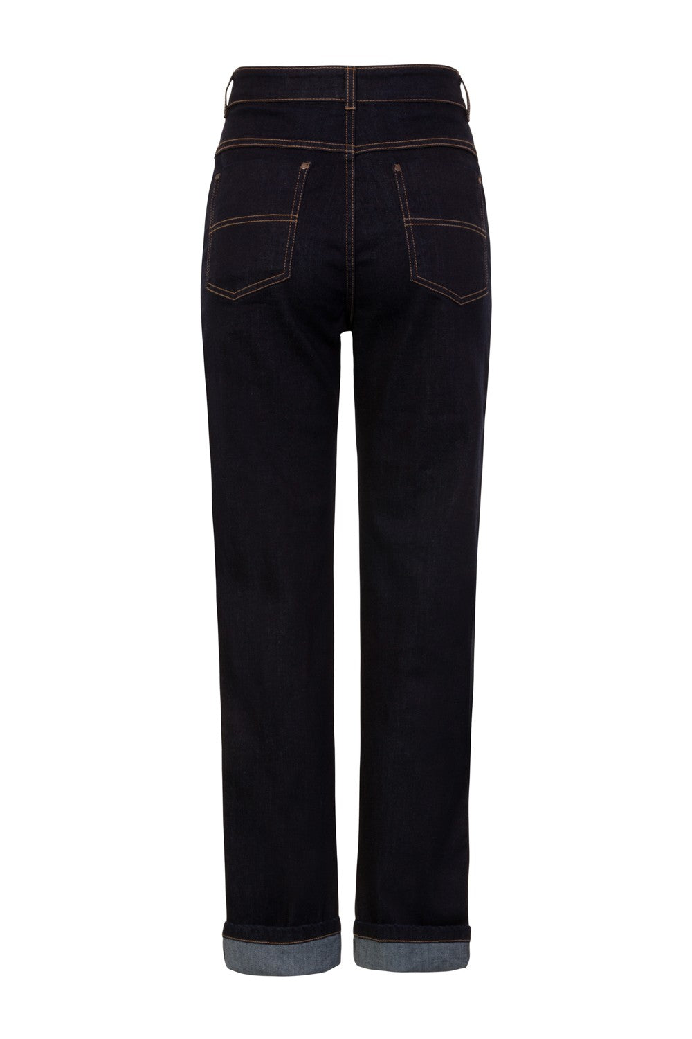 Hell Bunny Dark denim high waister Weston Jeans
