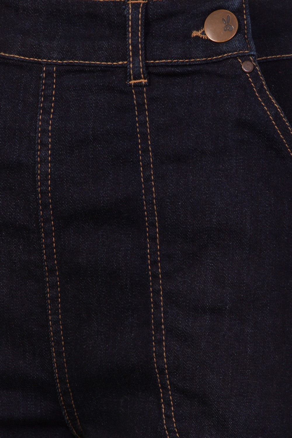 Hell Bunny Dark denim high waister Weston Jeans