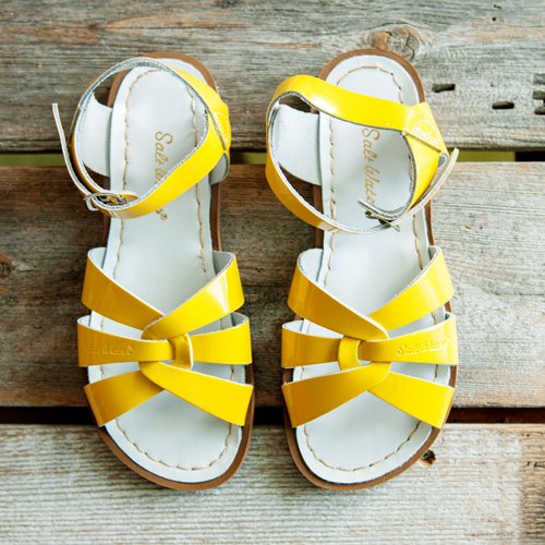 Saltwater Sandals Original Shiny Yellow