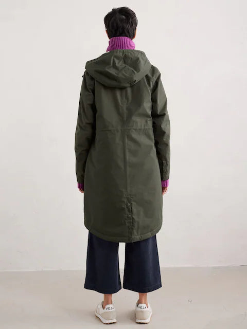 Seasalt Cornwall Green Tall Plant Hunter 2 Coat