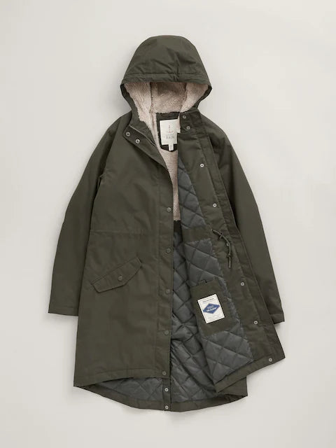 Seasalt Cornwall Green Tall Plant Hunter 2 Coat