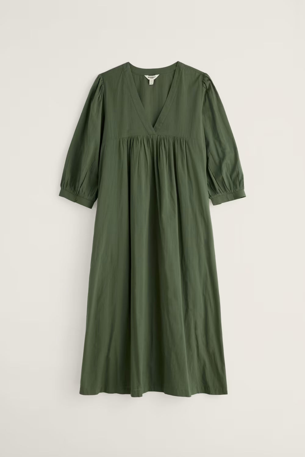 Seasalt Earth Colours Kaftan Dress in Organic Cotton Voile