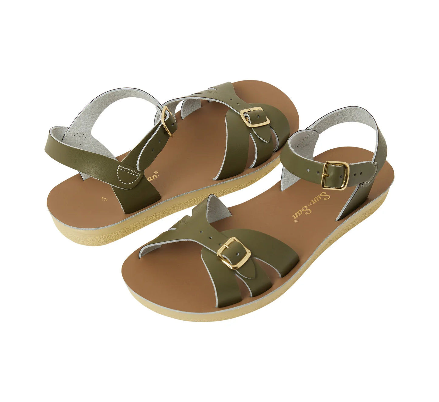 Saltwater Boardwalk Olive Womens Sandal