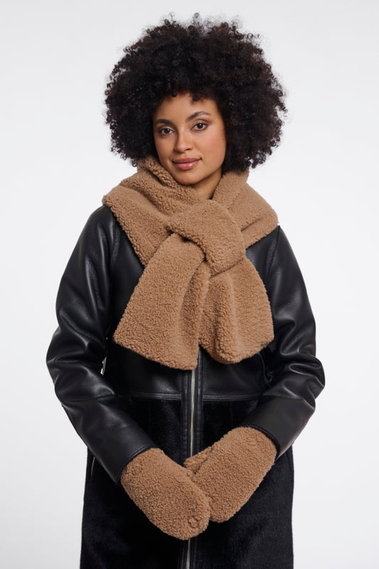 Rino & pelle Aleida teddy gloves